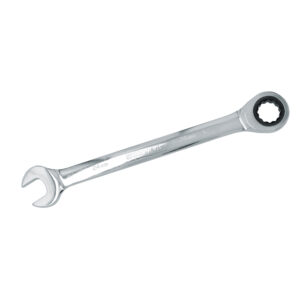 Llave combinada pulido espejo de matraca métrica, 12 puntas, 24mm Surtek - Ferrechingón