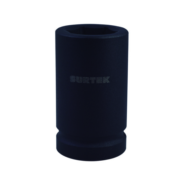 Dado de impacto largo en pulgadas, cuadro 1", 6 puntas, 1-1/2" Surtek - Ferrechingón