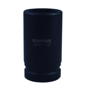 Dado de impacto pulgadas, doble apertura, cuadro para capuchón 13/16", 1-1/2" Surtek - Ferrechingón