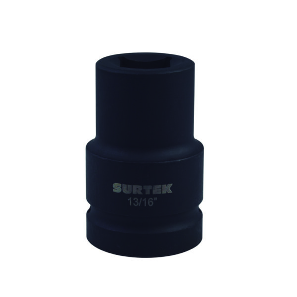 Dado de impacto, cuadro 1",  para capuchón 13/16" Surtek - Ferrechingón