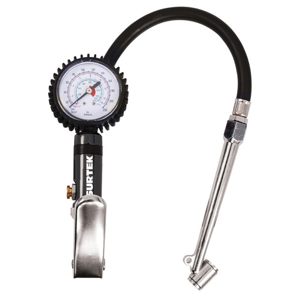 Inflador con manómetro 1/4" NPT Surtek - Ferrechingón