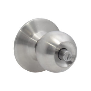 Pomo cilíndrico bola función entrada, acero inoxidable, llave estándar, blíster Prolok - Ferrechingón
