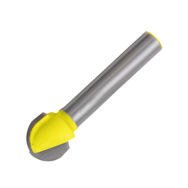 Broca para router de acero de media caña 1/2" zanco de 1/4" Surtek - Ferrechingón