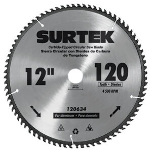 Disco para sierra circular para corte madera 40 dientes, 10" Surtek - Ferrechingón