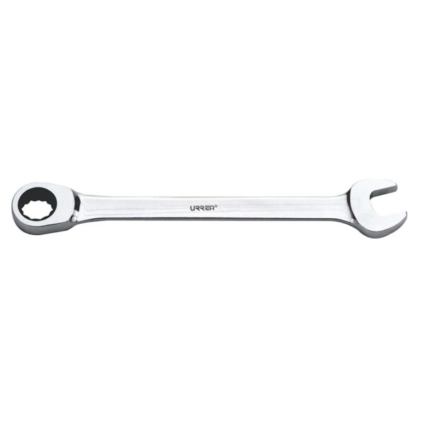 Llave combinada pulido espejo de matraca métrica, 12 puntas, 19 mm Urrea - Ferrechingón