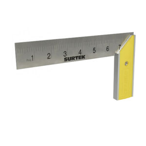 Escuadra de carpintero con mango plástico 8" Surtek - Ferrechingón
