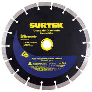 Disco de diamante segmentado, 5" Surtek - Ferrechingón