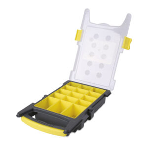 Caja organizadora plástica 8" x 13" x 2" Surtek - Ferrechingón