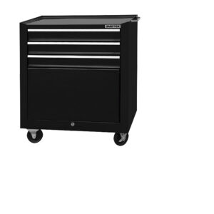 Gabinete móvil color negro 4 gavetas 27" Surtek - Ferrechingón