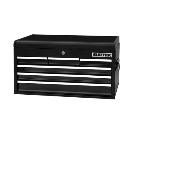 Gabinete móvil color negro superior 6 gavetas 26" Surtek - Ferrechingón