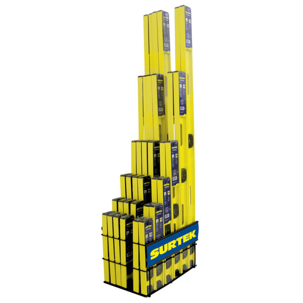 Rack con niveles de aluminio, 37 piezas Surtek - Ferrechingón