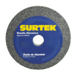 Rueda abrasiva de óxido de aluminio grano 36, 6" x 3/4" Surtek - Ferrechingón