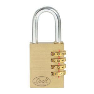 Candado de combinación programable para maleta, latón, 40 mm Lock - Ferrechingón