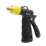 Pistola para riego con recubrimiento de PVC con boquilla metálica regulable 3/4" GHT Surtek - Ferrechingón