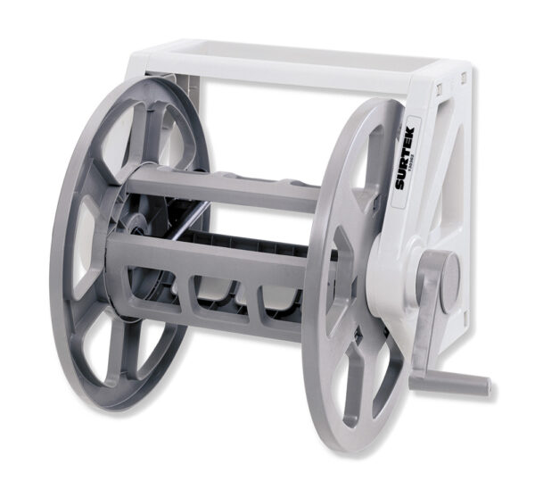 Porta manguera de pared, capacidad de 75 m Surtek - Ferrechingón