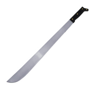 Machete troquelado con mango negro recto 18" Surtek - Ferrechingón