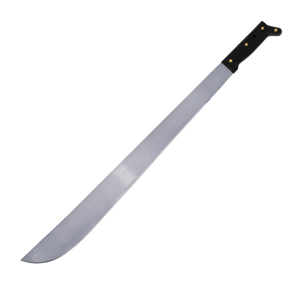 Machete troquelado con mango negro recto 24" Surtek - Ferrechingón
