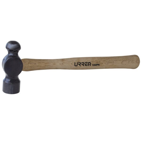 Martillo de bola black con mango de madera de 16", 24 oz Urrea - Ferrechingón