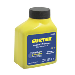 Aceite semi sintético dos tiempos 50:1, 80 ml Surtek - Ferrechingón