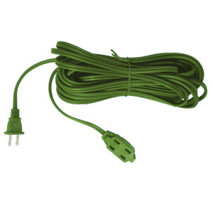 Extensión eléctrica doméstica color verde, 10 m Surtek - Ferrechingón