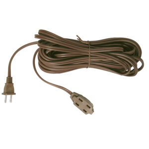 Extensión eléctrica doméstica color café, 8 m Surtek - Ferrechingón