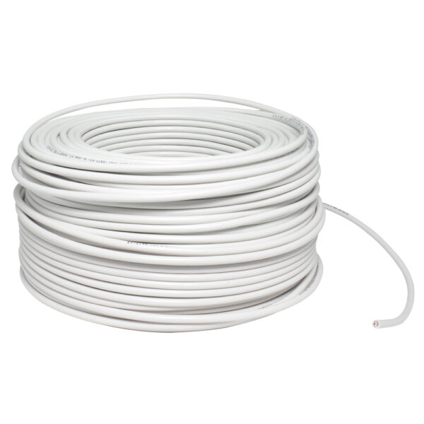 Cable eléctrico THW calibre 10, 100 m color blanco Surtek - Ferrechingón