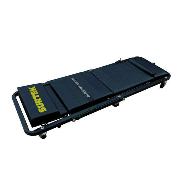 Cama-banco para mecánico ajustable acolchonada, 48" Surtek - Ferrechingón