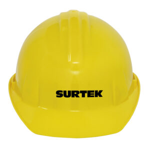 Casco de seguridad con ajuste de intervalos, color amarillo Surtek - Ferrechingón