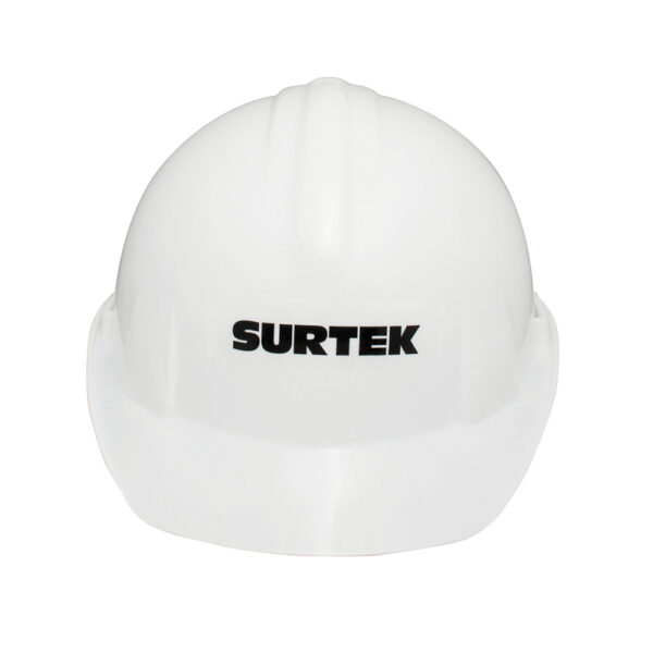Casco de seguridad con ajuste de intervalos, color blanco Surtek - Ferrechingón