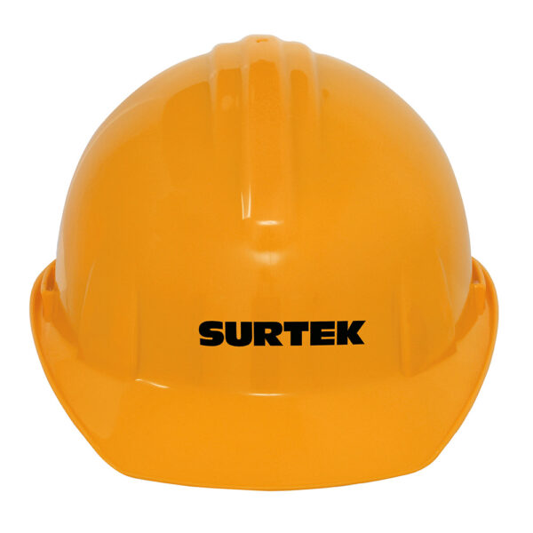 Casco de seguridad con ajuste de intervalos, color naranja Surtek - Ferrechingón