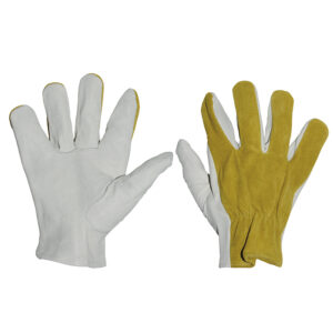 Guantes de piel de borrego y carnaza en dorso unitalla Surtek - Ferrechingón
