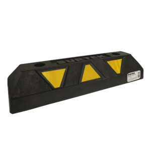 Tope de estacionamiento con triángulos reflejantes de 54 x 16 x 11 cm Surtek - Ferrechingón