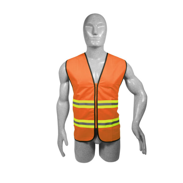 Chaleco de seguridad de alta visibilidad con cierre amarillo unitalla Surtek - Ferrechingón