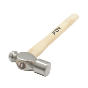 Martillo pulido de bola con mango de madera de 15", 24 oz Foy - Ferrechingón