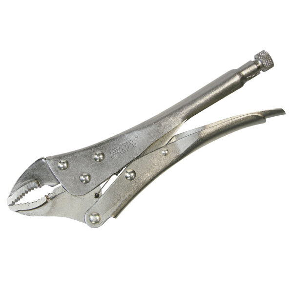 Pinza de presión de 7" quijada curva Foy Pinza de presión de 7" quijada curva Foy - Ferrechingón