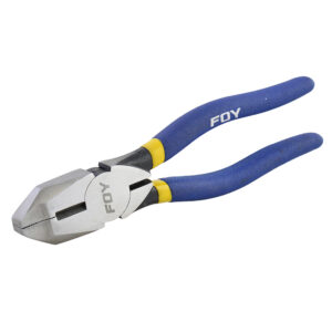 Pinza para electricista con mango con doble plastisol de 9", corte lateral Foy - Ferrechingón