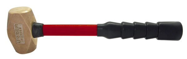 Marro de bronce con mango de fibra de vidrio de 15", 3.1 lb Urrea - Ferrechingón
