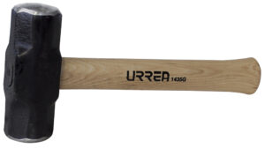 Marro octagonal cabeza maquinada con mango de hickory Americano de 12", 3 lb Urrea - Ferrechingón