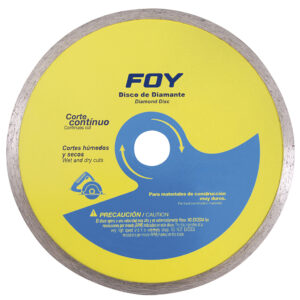 Disco de diamante continuo, 4-1/2" Foy - Ferrechingón