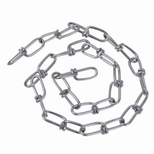 Cadena de acero al carbón tipo Víctor 2.5 mm x 30 m Surtek - Ferrechingón