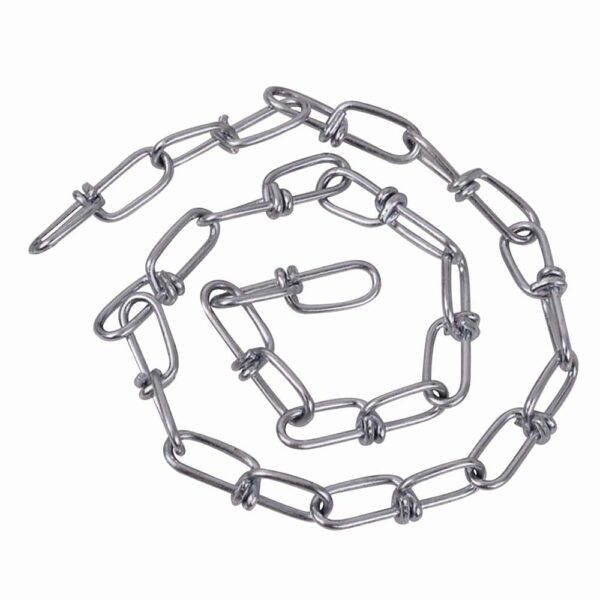 Cadena de acero al carbón tipo Víctor 3.4 mm x 30 m Surtek - Ferrechingón