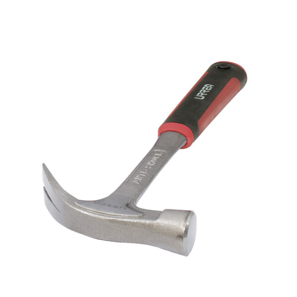 Martillo de uña forjado en una pieza con mango anti-vibración texturizado de 13-9/16", 20 oz Urrea - Ferrechingón
