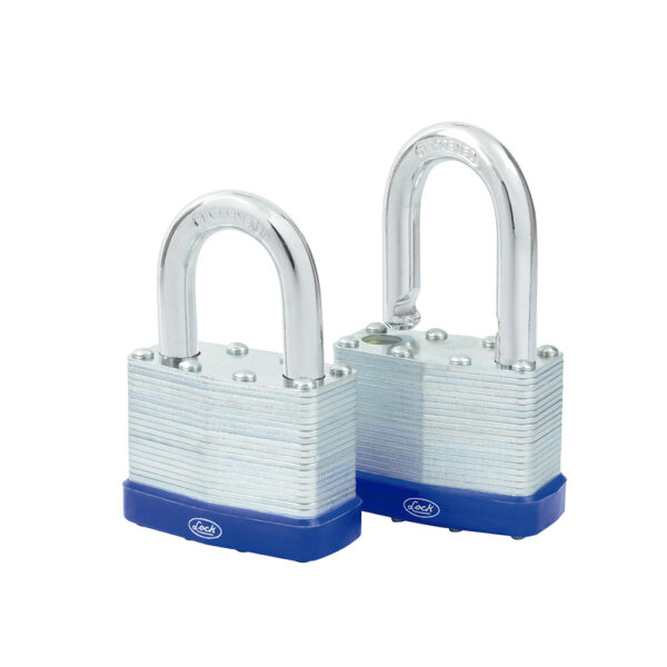 Juego de candados laminados 50 mm, llave estándar, 2 piezas Lock - Ferrechingón