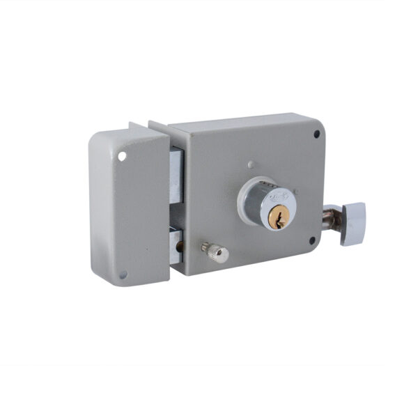 Cerradura de sobreponer función instala fácil, izquierda, llave estándar, blíster Lock - Ferrechingón