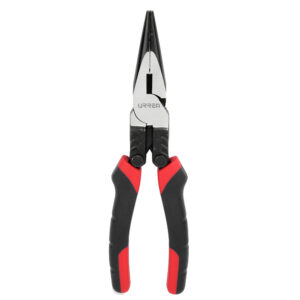 Pinza para electricista con mango bimaterial palanca compuesta de 8" punta larga Urrea - Ferrechingón