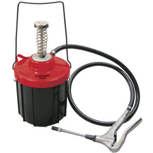 Inyector de grasa con cubeta de alta presión y alto volumen de 5 kg, 10,000 PSI Urrea - Ferrechingón