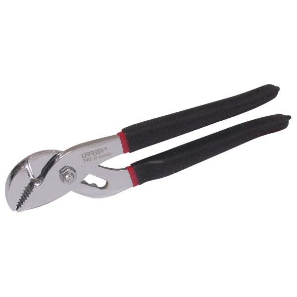 Pinza de extensión 5 posiciones de 10" mango rubber grip Urrea Pinza de extensión 5 posiciones de 10" mango rubber grip Urrea - Ferrechingón