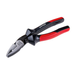 Pinza para electricista con mango bimaterial ergonómica de 25° de 7-1/2" alta palanca Urrea - Ferrechingón
