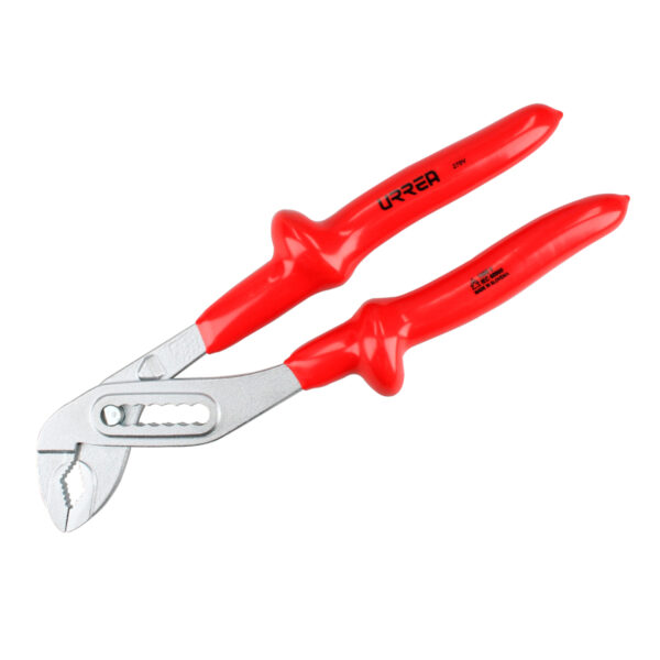 Pinza de extensión de 1000 V de 9-29/64" quijada ajustable Urrea Pinza de extensión de 1000 V de 9-29/64" quijada ajustable Urrea - Ferrechingón