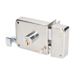 Cerradura de sobreponer función instala fácil, izquierda, llave estándar, blíster Lock - Ferrechingón